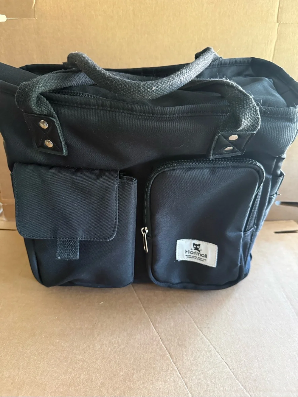Hafmall Large Insulated Lunch Bag for Women Men, Leakproof Lunch Box for Adults